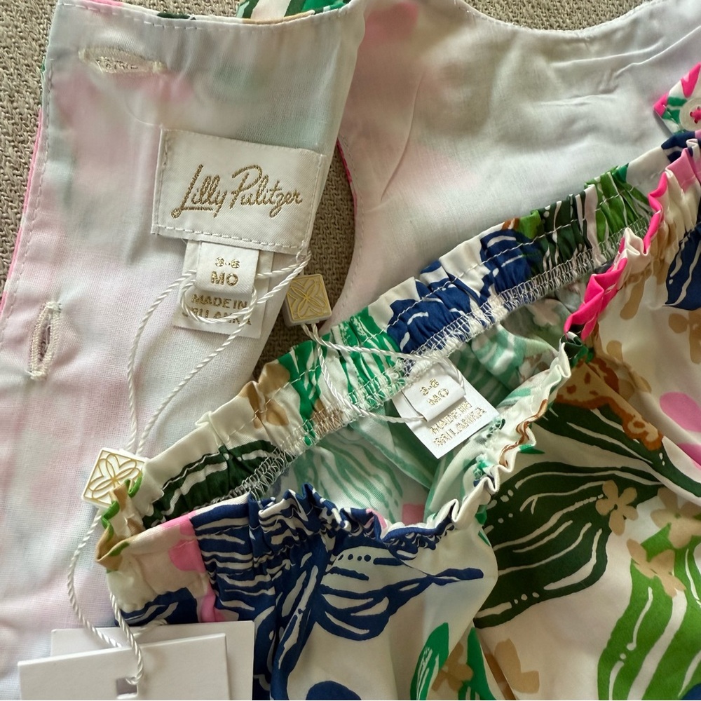 NWT Baby Lilly Pulitzer Infant Shift Dress - Picture 6 of 6